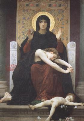 Adolphe William Bouguereau Vierge consolatrice (mk26) oil painting picture